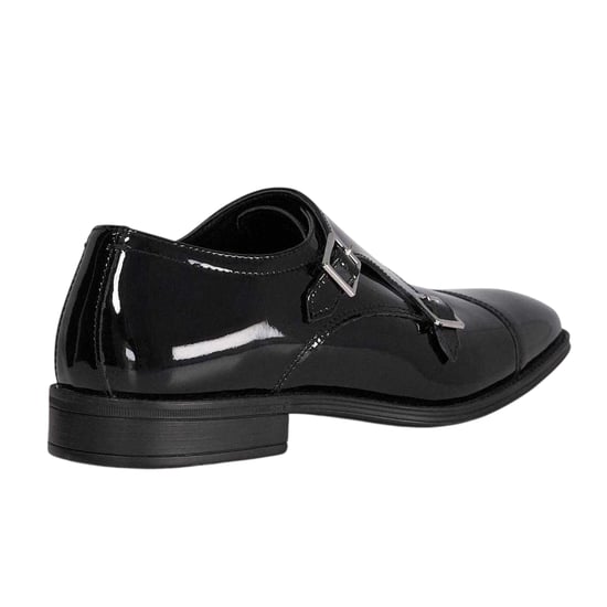 Dune London - "Lo Steff" Schuhe für Herren, Leder, Doppelter Monkstrap (Schwarz) - Image 2