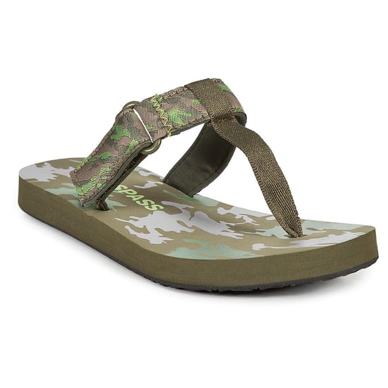 Trespass - Tarnmuster Flipflops für Kinder (Khaki) - Image 2