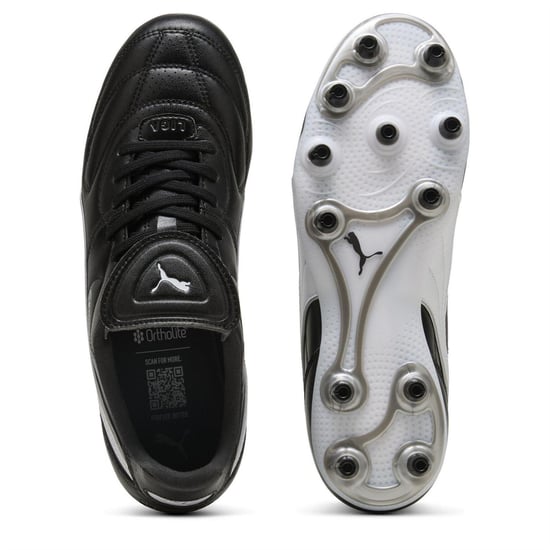 Puma - "Liga" Kingsize Fußballschuhe mit festem Boden für Herren (Schwarz) - Image 3