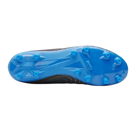 Under Armour - "Magnetico Select 5" Fußballschuhe mit festem Boden für Herren (Schwarz/Blau) - Image 4