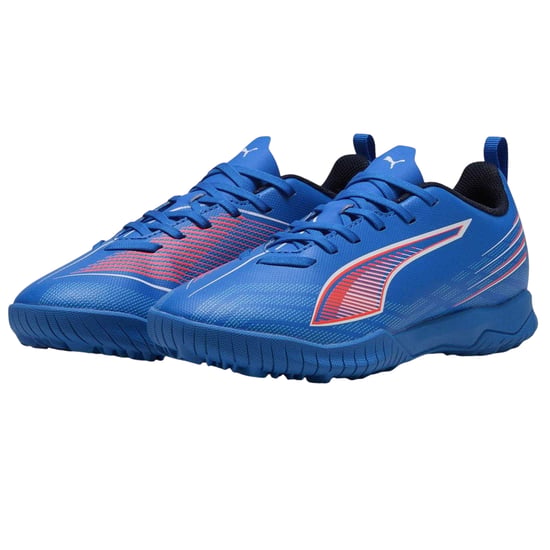 Puma - "Ultra Match" Fußball-Stiefel für Kinder (Blau/Weiß) - Image 4