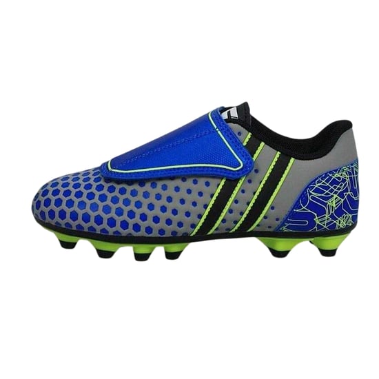 Patrick - Punktemuster Fußballschuhe mit festem Boden für Kinder (Blau) - Image 3