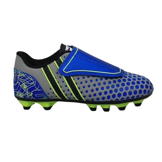 Patrick - Punktemuster Fußballschuhe mit festem Boden für Kinder (Blau) - Image 4