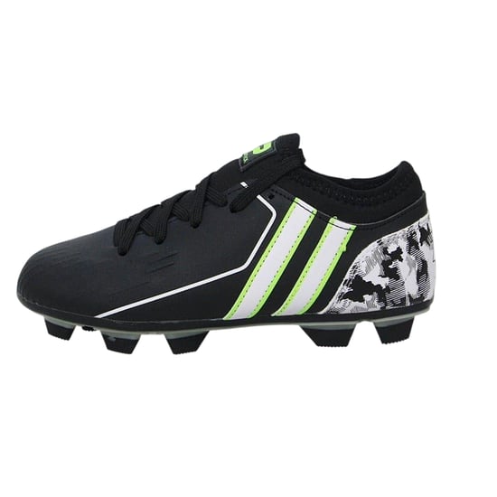 Patrick - Tarnmuster Fußball-Stiefel für Kinder, Zum Schnüren (Schwarz) - Image 2