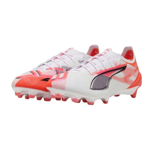 Puma - "Ultra 5 Ultimate" Fußballschuhe mit festem Boden für Kinder (Puma Weiß) - Image 5