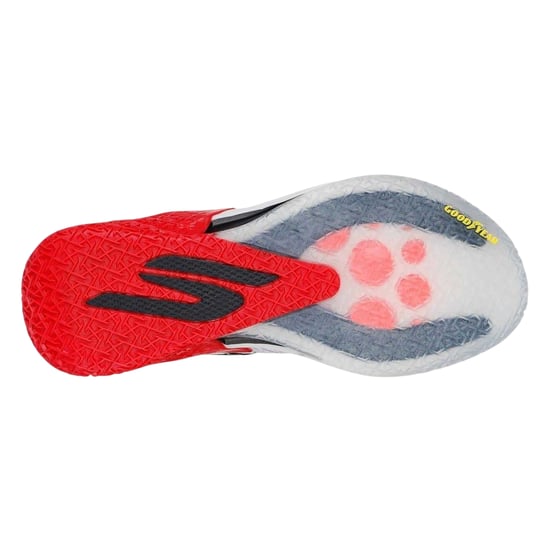 Skechers - Basketball Schuhe für Herren, Netzmaterial (Weiß/Schwarz) - Image 4