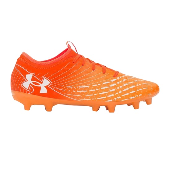 Under Armour - "Magnetico Select 5" Fußballschuhe mit festem Boden für Herren (Orange/Weiß) - Image 1