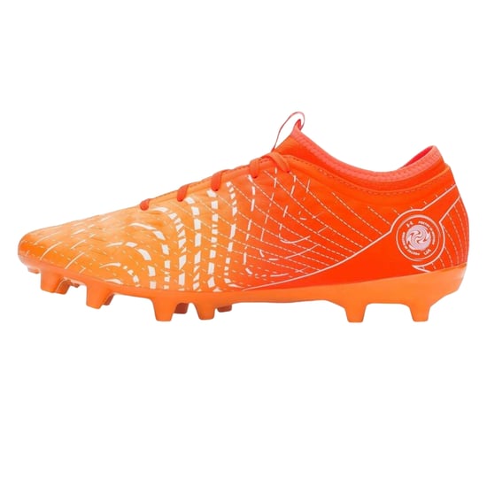 Under Armour - "Magnetico Select 5" Fußballschuhe mit festem Boden für Herren (Orange/Weiß) - Image 2