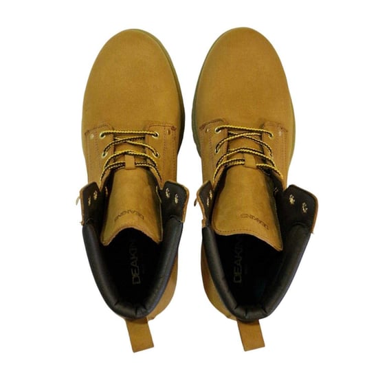 Nicholas Deakins - "Ash" Stiefeletten für Herren, Leder, Gepolsterter Schaftrand (Honig) - Image 4