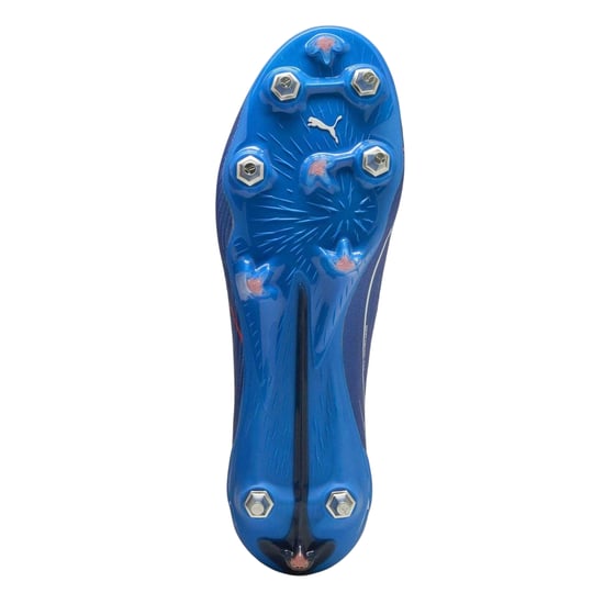 Puma - "Ultra 6 Match" Fußballschuhe für weichen Boden für Herren (Blau) - Image 3