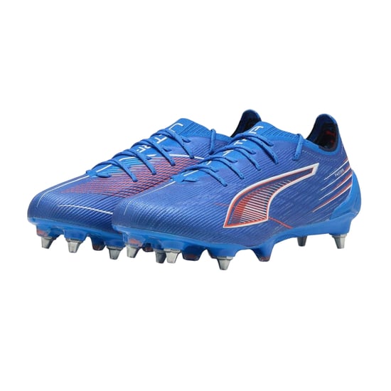 Puma - "Ultra 6 Match" Fußballschuhe für weichen Boden für Herren (Blau) - Image 4