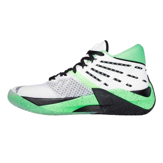Skechers - Basketball Schuhe für Herren, Netzmaterial (Grün/Weiß) - Image 2