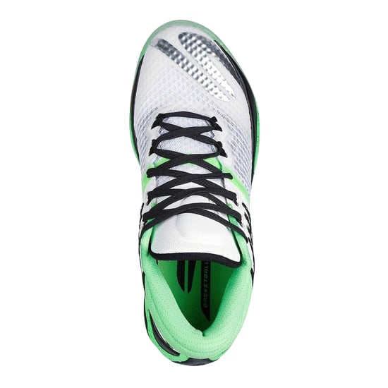 Skechers - Basketball Schuhe für Herren, Netzmaterial (Grün/Weiß) - Image 3