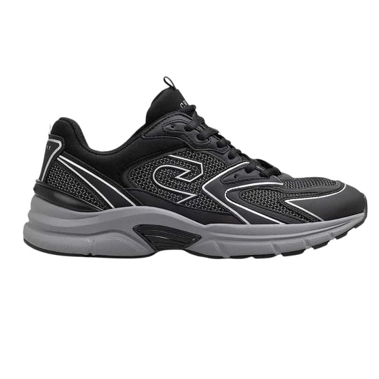 Cruyff - "Scorpius" Logo Sneaker für Herren, Niedrig geschnitten (Schwarz/Grau) - Image 1
