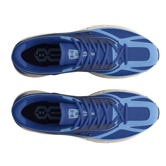 Under Armour - "HOVR Road" Schuhe für Damen, Leder, Runder Zeh (Blau) - Image 3