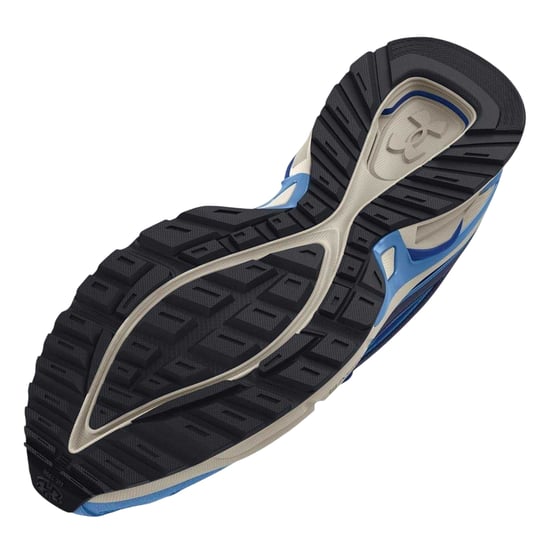 Under Armour - "HOVR Road" Schuhe für Damen, Leder, Runder Zeh (Blau) - Image 4