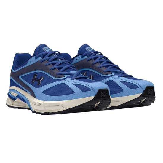 Under Armour - "HOVR Road" Schuhe für Damen, Leder, Runder Zeh (Blau) - Image 5