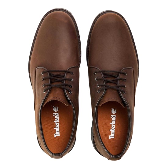 Timberland - Schnürschuhe für Herren, Leder, Wasserfest (Dunkelbraun) - Image 3