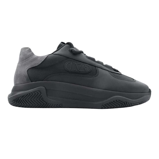 Lavair - "Pacific 2.0" Sneaker für Herren, Leder, Grob flach (Schwarz) - Image 1