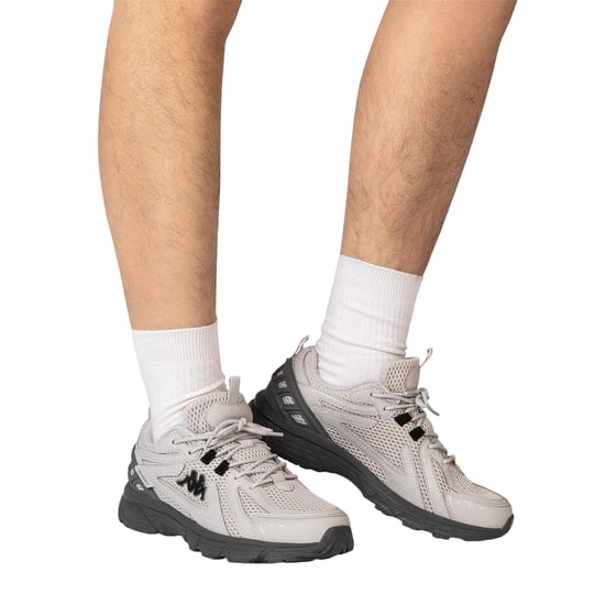 Kappa - "Alvi" Logo Sneaker für Herren, Niedrig geschnitten (Grau) - Image 4