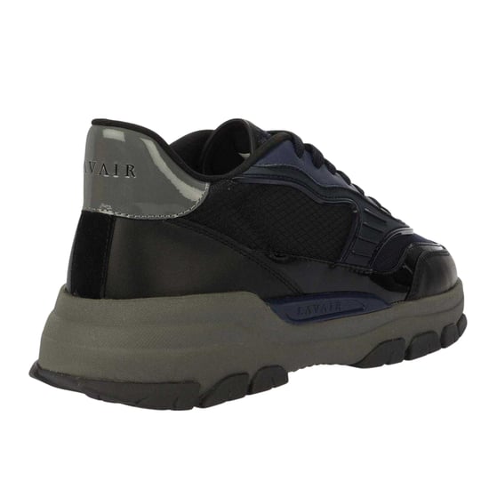 Lavair - "Pacific 2.0" Sneaker für Herren, Leder, Grob flach (Marine) - Image 2