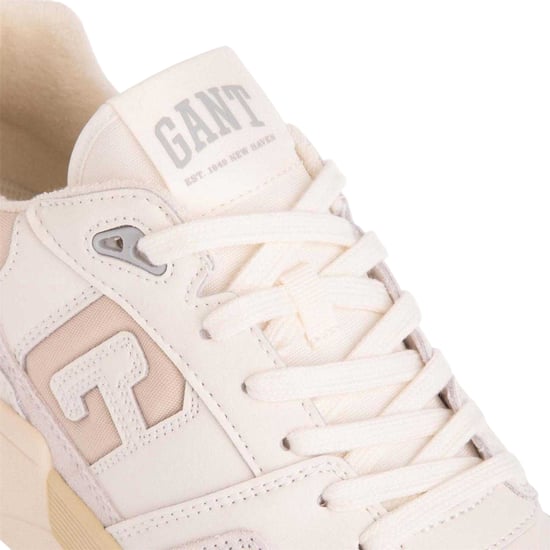 Gant - "Brookpal" Sneaker für Herren, Wildleder (Weiß) - Image 4
