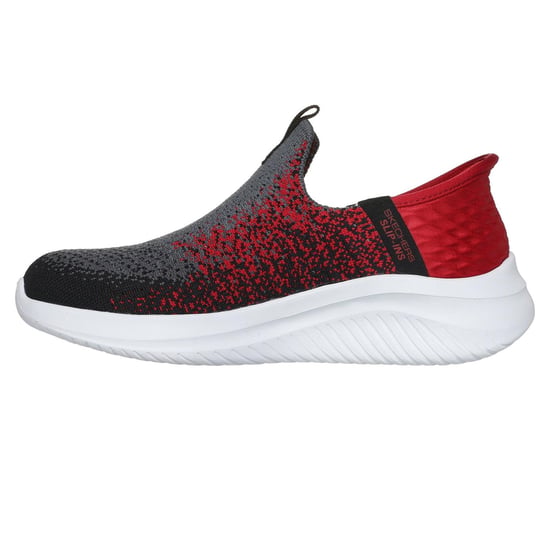 Skechers - "Ultra Flex 3.0" Sneaker für Kinder, Zum Reinschlüpfen (Holzkohle/Rot) - Image 2
