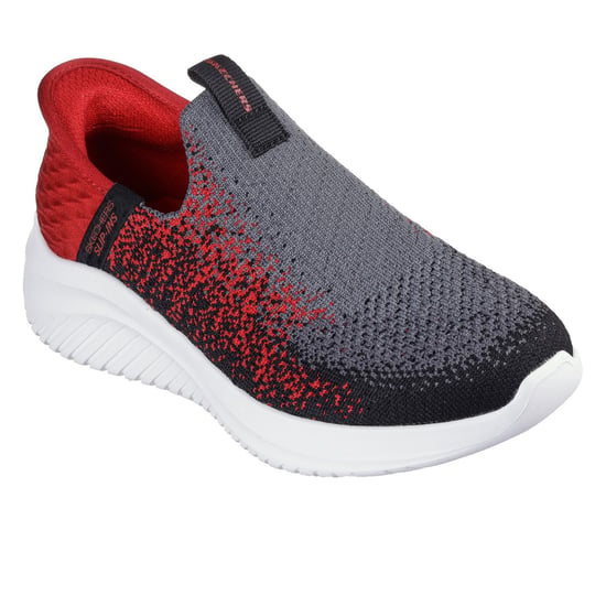 Skechers - "Ultra Flex 3.0" Sneaker für Kinder, Zum Reinschlüpfen (Holzkohle/Rot) - Image 4