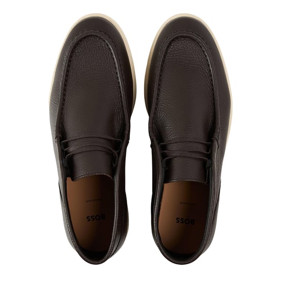 Boss - "Sienne Desb" Chukka-Stiefel für Herren, Leder (Dunkelbraun) - Image 3