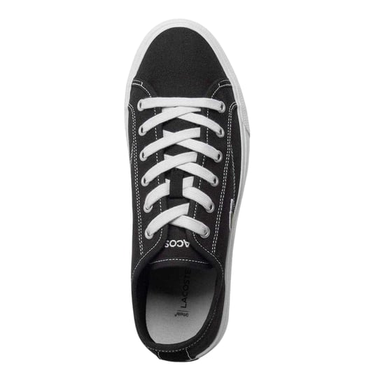 Lacoste - "Backcourt" Sneaker für Herren, Canvas, niedrig geschnitten (Schwarz) - Image 3