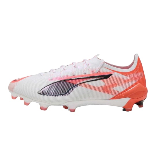 Puma Herren Ultra 5 Ultimate Rasen-Fußballschuhe (Weiß/Rot) - Image 2