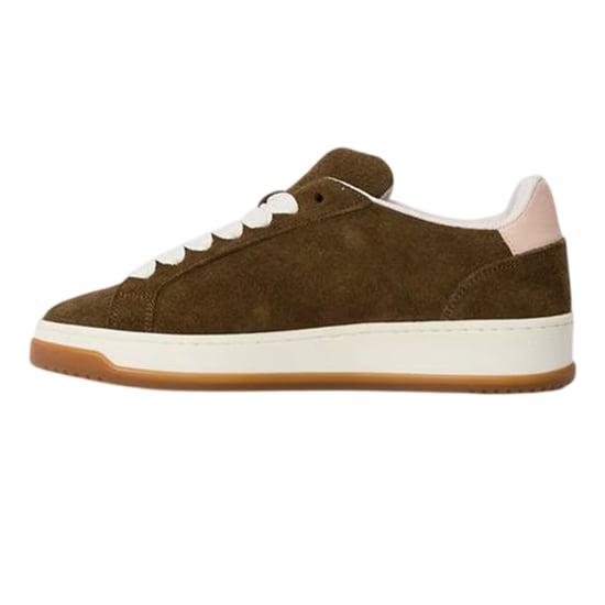 Steve Madden - "Alysha" Logo Sneaker für Damen, Zum Schnüren (Khaki-Braun) - Image 2