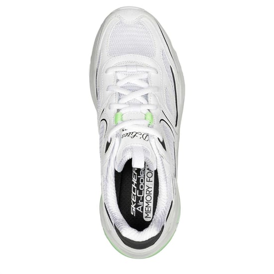 Skechers - "DL Hyperburst" Sneaker für Kinder (Weiß/Limone) - Image 3