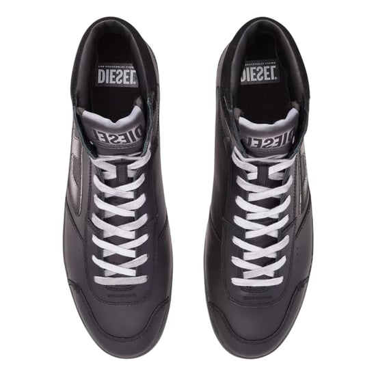 Diesel - "Leroji" Sneaker für Herren, Leder (Schwarz) - Image 3
