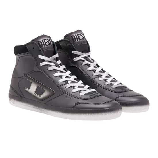 Diesel - "Leroji" Sneaker für Herren, Leder (Schwarz) - Image 5