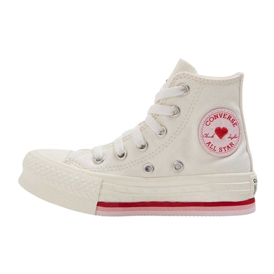 Converse - "Taylor All Star Lift" Sneaker für Kinder, Plattform-Absatz (Altweiß) - Image 2
