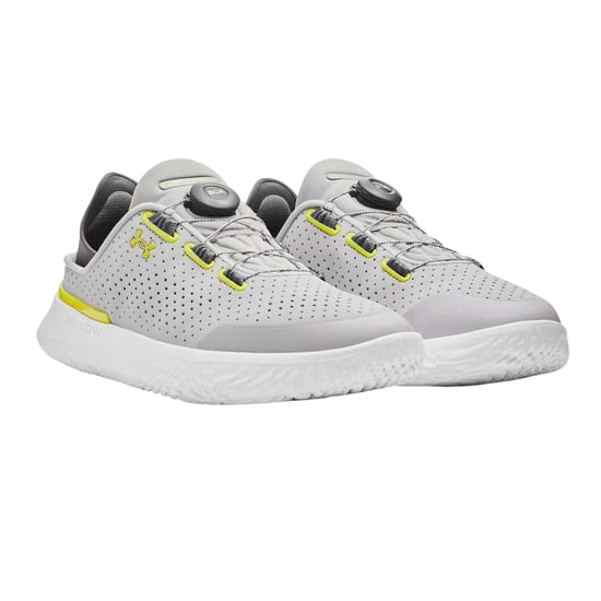 Under Armour - Perforiert Sneaker für Herren, Flach (Grau) - Image 5