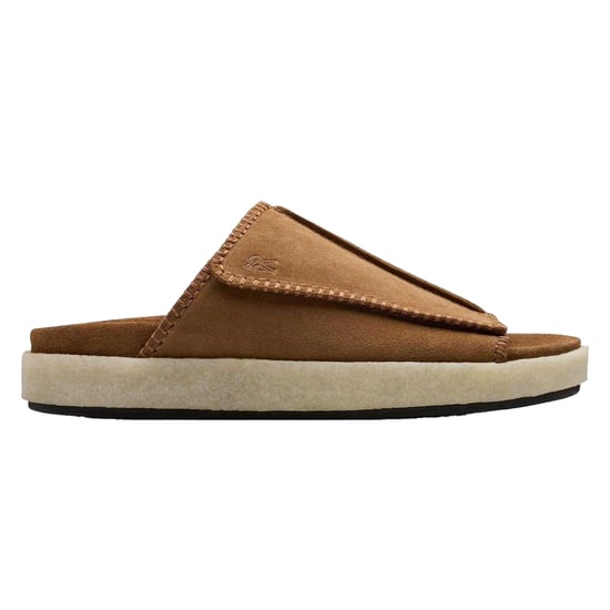 Clarks Originals - "Overleigh" Badesandale für Herren, Wildleder (Braun) - Image 1