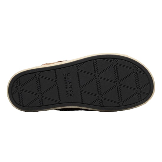 Clarks Originals - "Overleigh" Badesandale für Herren, Wildleder (Braun) - Image 4