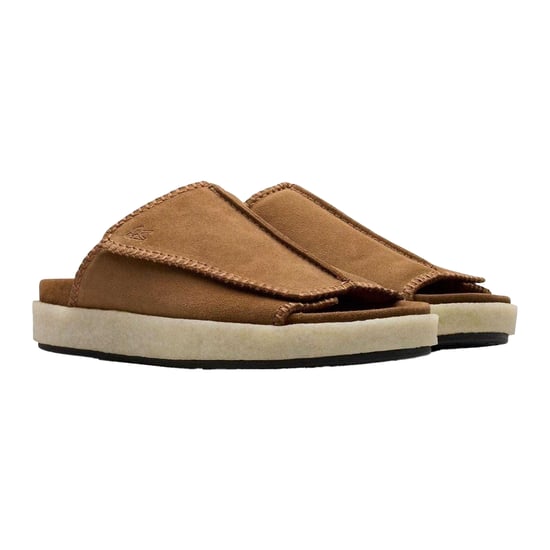 Clarks Originals - "Overleigh" Badesandale für Herren, Wildleder (Braun) - Image 5