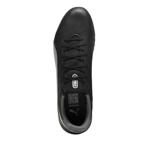 Puma - "King Match" Fußballschuhe mit festem Boden für Herren (Schwarz/Weiß) - Image 4