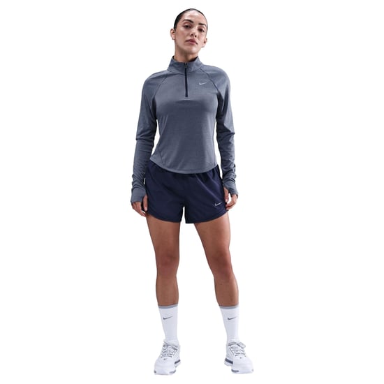 Nike - Oberteil für Damen, Laufen, Langärmlig (Mitternachtsblau) - Image 4