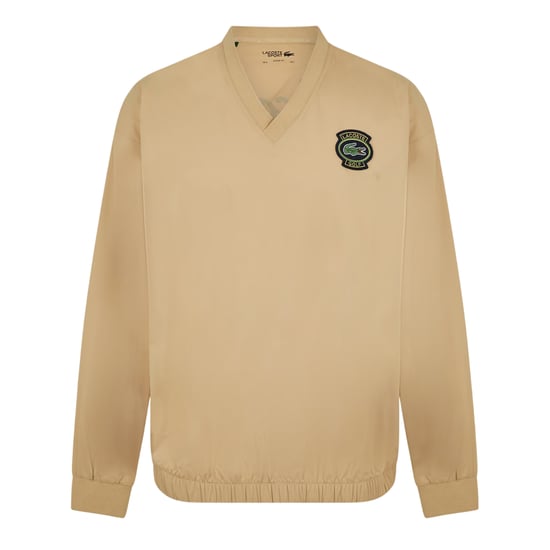 Lacoste - Oberteil für Herren, V-Ausschnitt, Langärmlig (Croissant) - Image 1