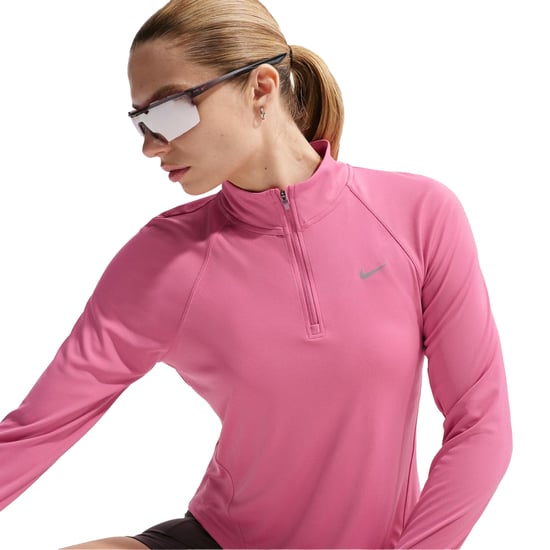 Nike - Oberteil für Damen, Laufen, Langärmlig (Schaum Pink) - Image 1