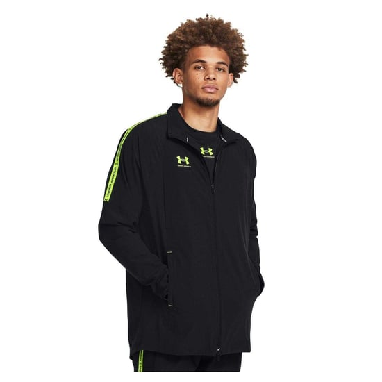 Under Armour - Trainingsjacke für Herren, Reißverschluss, Athletisch, Langärmlig (Schwarz) - Image 3