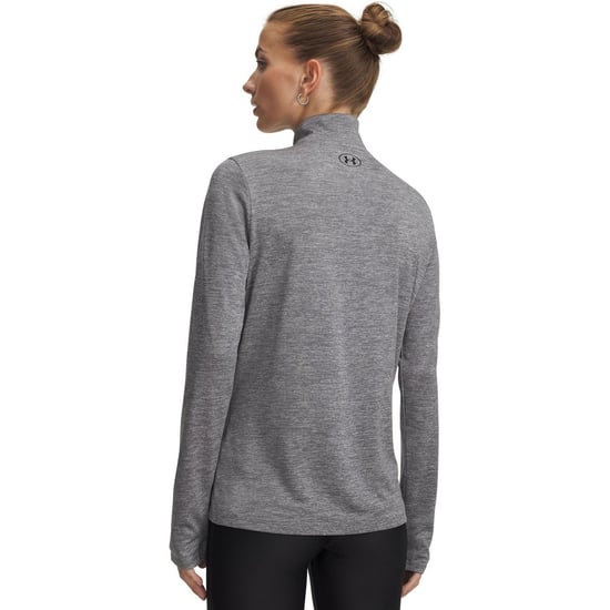 Under Armour - "Tech" Oberteil für Damen, mit halbem Reißverschluss (Grün/Schwarz) - Image 2
