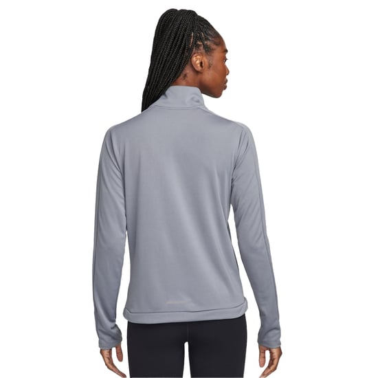 Nike - Oberteil für Damen, Laufen, Langärmlig (Rauch-Grau) - Image 3