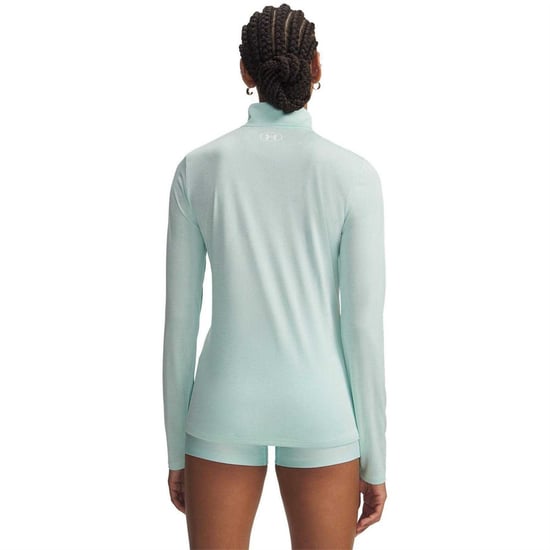 Under Armour - "Tech" Oberteil für Damen, mit halbem Reißverschluss (Minzgrün) - Image 2