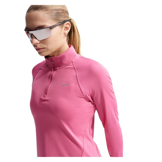 Nike - Oberteil für Damen, Laufen, Langärmlig (Pfingstrose) - Image 1