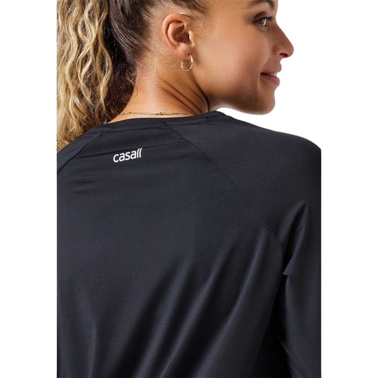 Casall - Sportoberteil für Damen, Hochleistungsmaterial, Fitnessstudio, Langärmlig (Schwarz) - Image 4